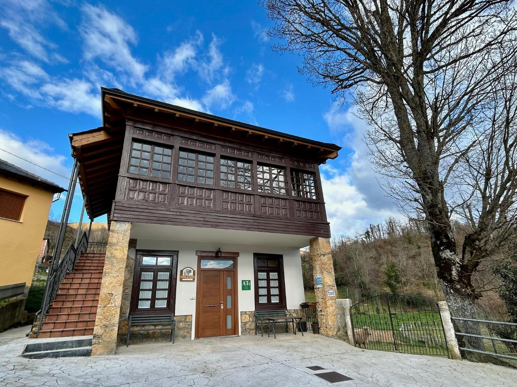 El Balcón De Muniellos Oballo Exterior foto